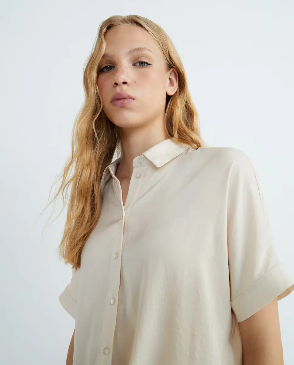 Женская рубашка свободного покроя с короткими рукавами Vero Moda, цвет Blanco hielo
Женская рубашка свободного покроя с короткими рукавами Vero Moda, цвет Blanco hielo