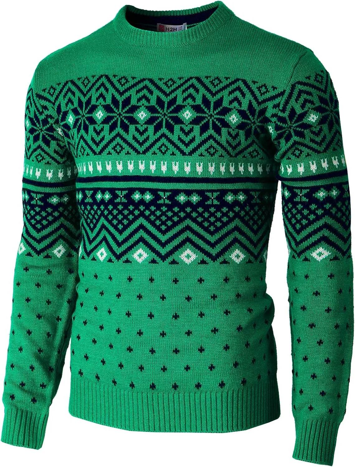 Мужской свитер H2H Casual Slim Fit для праздничной вечеринки
Мужской свитер H2H Casual Slim Fit для праздничной вечеринки