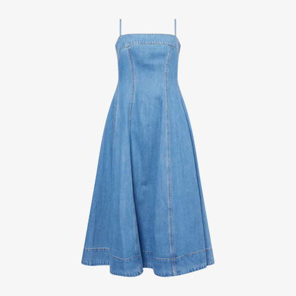 Платье миди из денима с хлопком и квадратным вырезом Pippa Paige, цвет serenade
Платье миди из денима с хлопком и квадратным вырезом Pippa Paige, цвет serenade