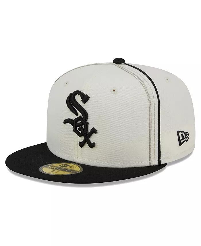Мужская кремовая, черная шляпа Chicago White Sox Chrome Sutash 59FIFTY New Era
Мужская кремовая, черная шляпа Chicago White Sox Chrome Sutash 59FIFTY New Era