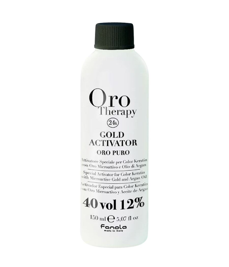 Лосьон для волос Fanola Oro Therapy Gold Activator 12%, 150 ml
Лосьон для волос Fanola Oro Therapy Gold Activator 12%, 150 ml
