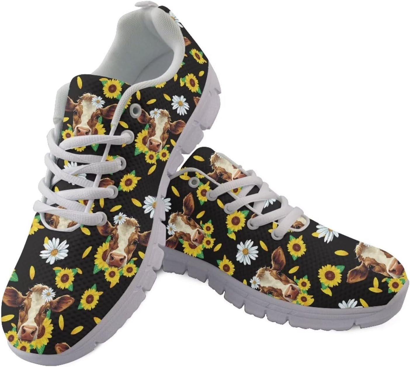 Кроссовки GIFTPUZZ для женщин и мужчин, спортивные тренировочные обувь для бега и ходьбы, легкие дышащие кроссовки, Cow Sunflower
Кроссовки GIFTPUZZ для женщин и мужчин, спортивные тренировочные обувь для бега и ходьбы, легкие дышащие кроссовки, Cow Sunflower