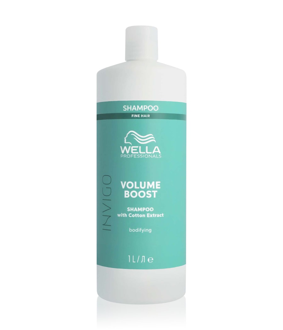 Шампунь для волос Wella INVIGO Volume Boost Bodifying, 1000 ml
Шампунь для волос Wella INVIGO Volume Boost Bodifying, 1000 ml