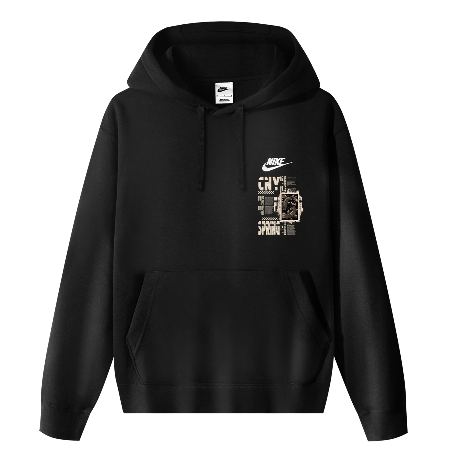Nike Спортивный свитшот Club Fleece унисекс черный
Nike Спортивный свитшот Club Fleece унисекс черный