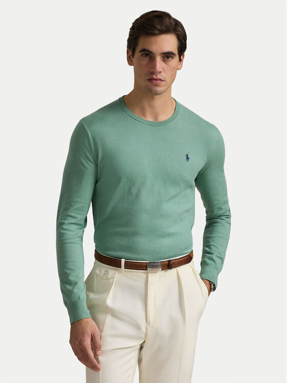 Облегающий свитер 710890558508 Polo Ralph Lauren, зеленый
Облегающий свитер 710890558508 Polo Ralph Lauren, зеленый