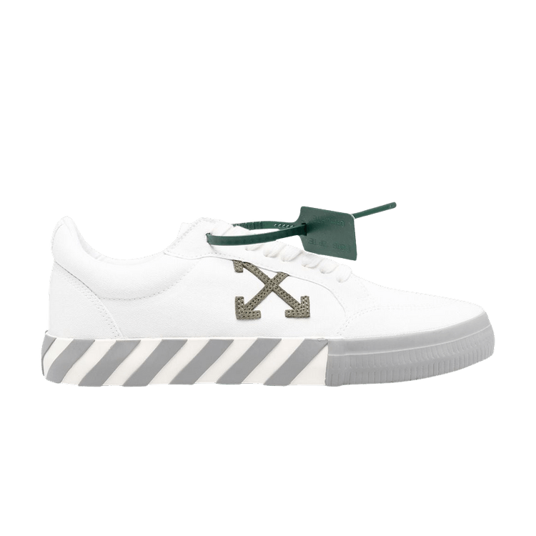 Кроссовки Off-White Off-White Vulc Sneaker 'White Military Green', белый 
Кроссовки Off-White Off-White Vulc Sneaker 'White Military Green', белый