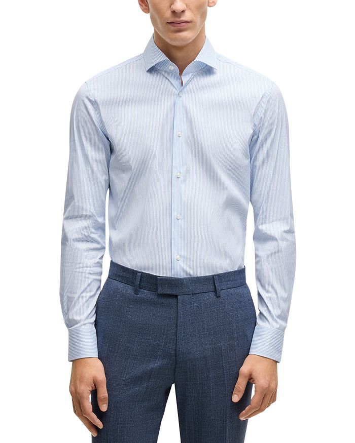 Рубашка-платье Hank Slim Fit BOSS, синий
Рубашка-платье Hank Slim Fit BOSS, синий