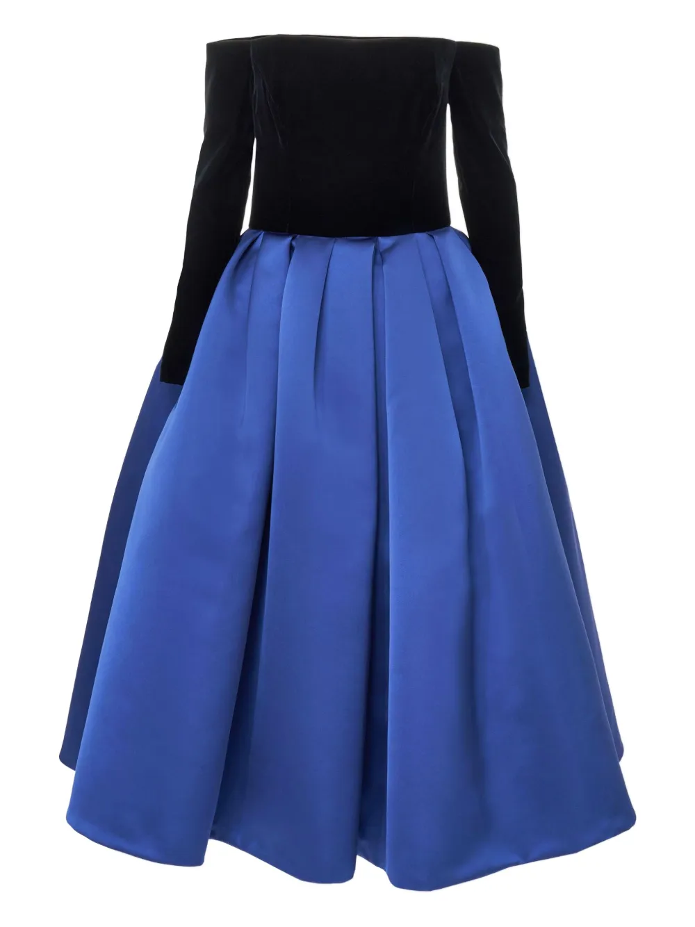 Платье миди с открытыми плечами Carolina Herrera, синий
Платье миди с открытыми плечами Carolina Herrera, синий