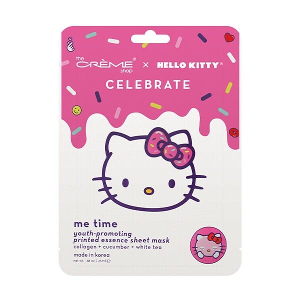 Маска времени «Празднуй меня» 1 шт The Creme Shop
Маска времени «Празднуй меня» 1 шт The Creme Shop