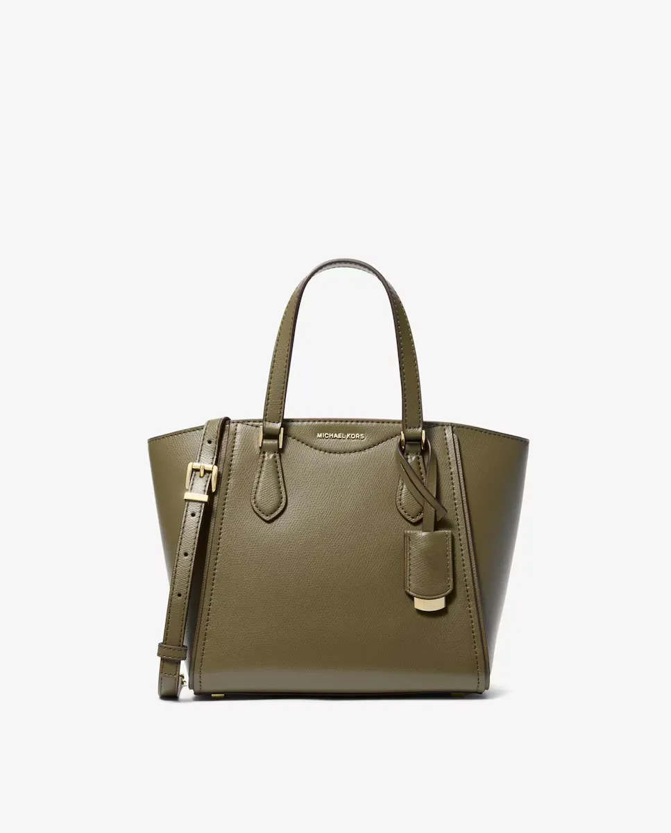 Сумка Taryn из кожи, трансформируемая в сумку через плечо Michael Michael Kors, цвет Kaki
Сумка Taryn из кожи, трансформируемая в сумку через плечо Michael Michael Kors, цвет Kaki