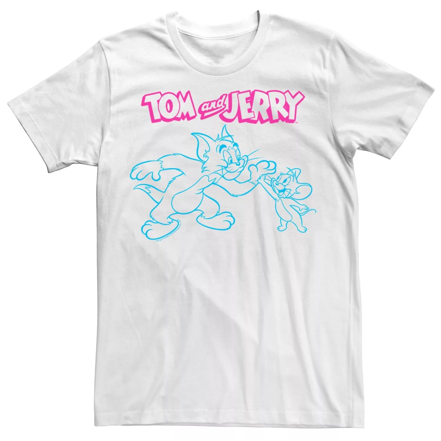 Мужская футболка Looney Tunes Tom and Jerry High Five Line Art Licensed Character
Мужская футболка Looney Tunes Tom and Jerry High Five Line Art Licensed Character