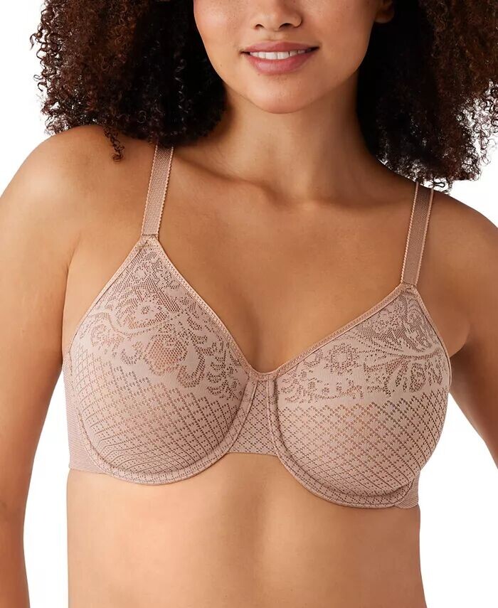 Бюстгальтер-минимум Visual Effects 857210, до чашки I Wacoal, коричневый/бежевый 
Бюстгальтер-минимум Visual Effects 857210, до чашки I Wacoal, коричневый/бежевый