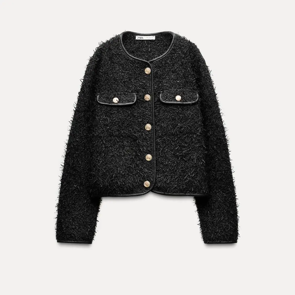 Куртка женская черный Zara
Куртка женская черный Zara