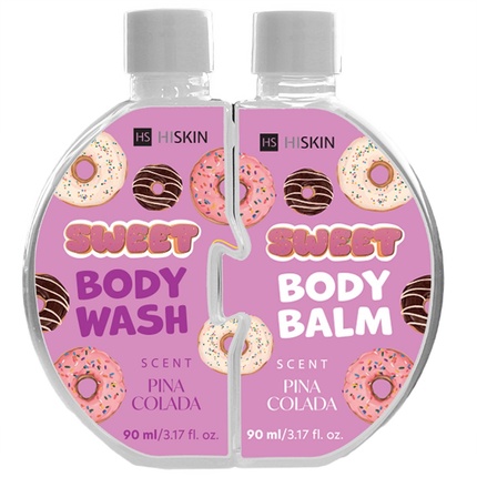 Гель для душа Puzzle Body Pina Colada 90 мл + Бальзам для тела 90 мл Hiskin
Гель для душа Puzzle Body Pina Colada 90 мл + Бальзам для тела 90 мл Hiskin
