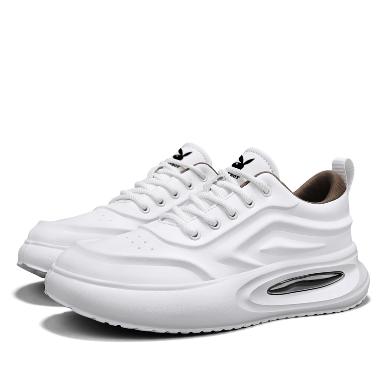 Дышащие, легкие и износостойкие низкие повседневные туфли для мужчин Playboy, White
Дышащие, легкие и износостойкие низкие повседневные туфли для мужчин Playboy, White