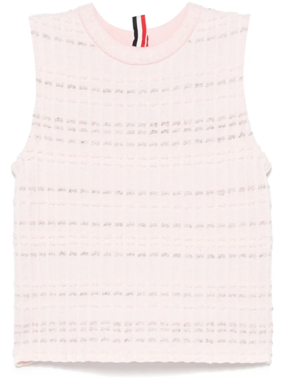 Жилет из сирсакера THOM BROWNE, розовый 
Жилет из сирсакера THOM BROWNE, розовый