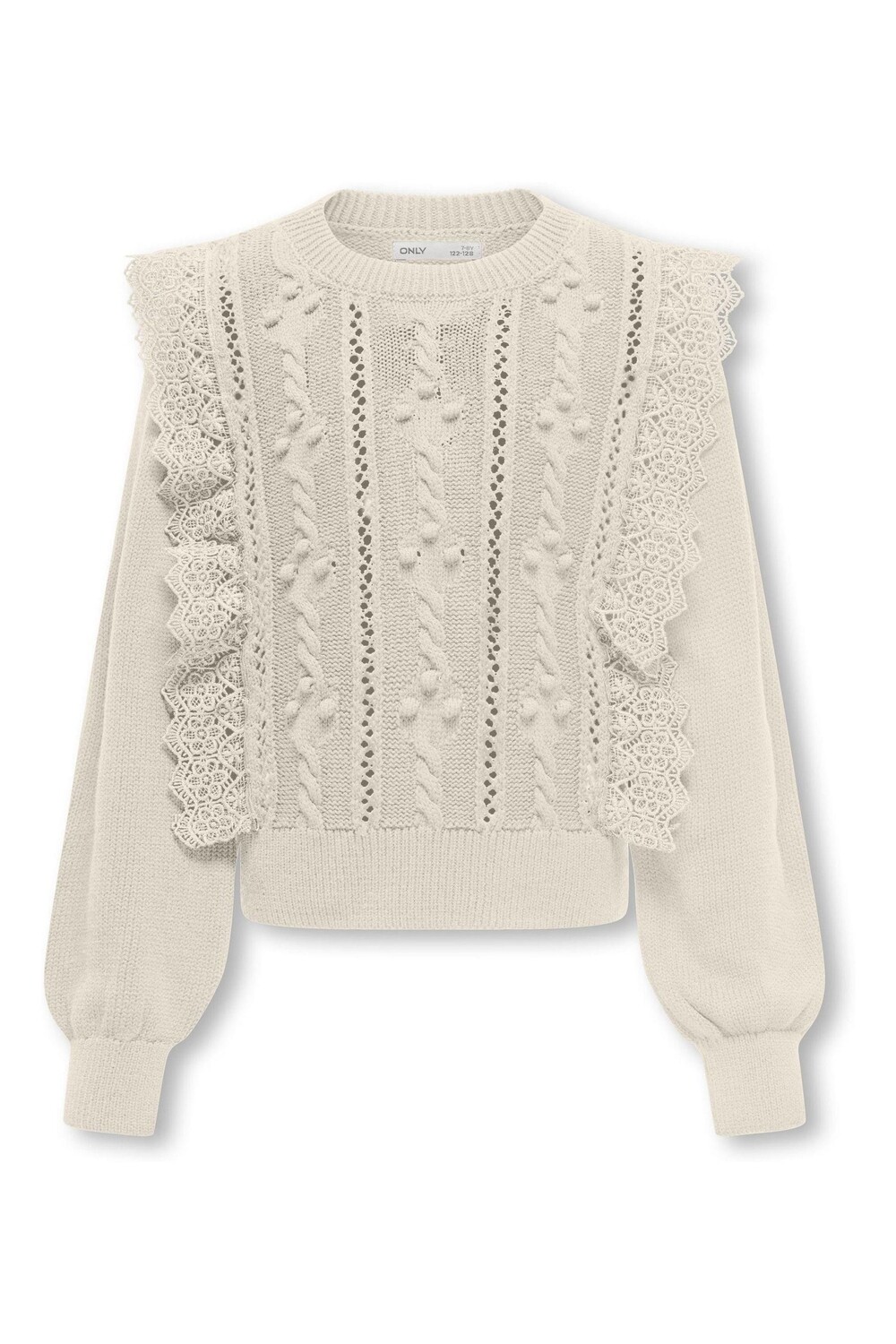 Только джемпер с оборкой Only Kids, бежевый
Только джемпер с оборкой Only Kids, бежевый