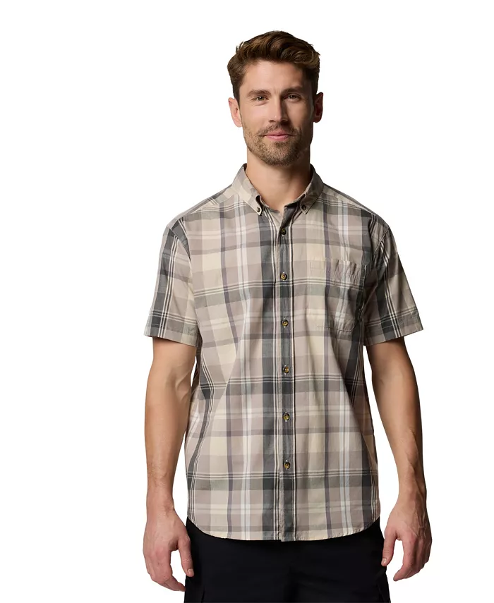 Мужская клетчатая рубашка с коротким рукавом Rapid Rivers Columbia, серый
Мужская клетчатая рубашка с коротким рукавом Rapid Rivers Columbia, серый