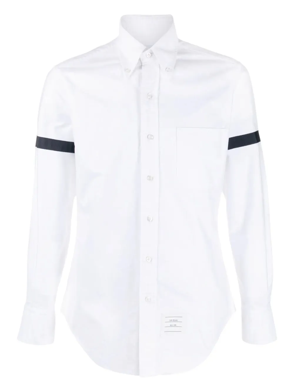Рубашка оксфорд с лентой THOM BROWNE, белый
Рубашка оксфорд с лентой THOM BROWNE, белый