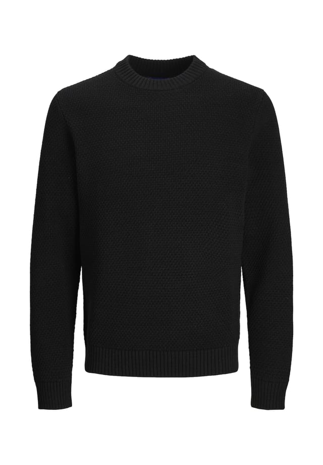 Вязаный свитер Eaton с r-образным вырезом Jack & Jones, черный
Вязаный свитер Eaton с r-образным вырезом Jack & Jones, черный