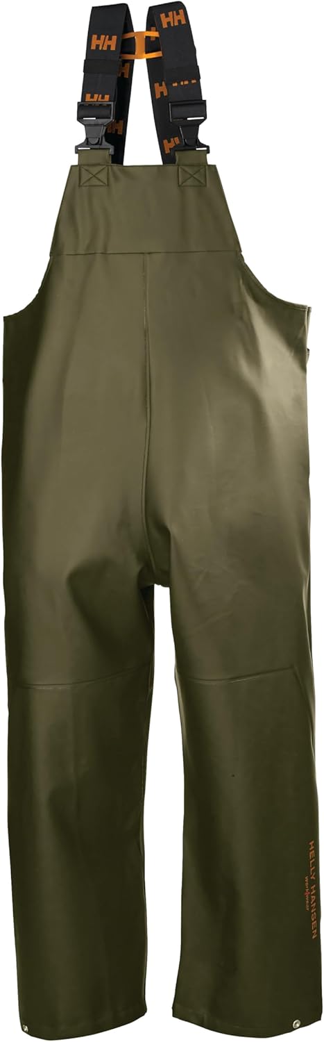 Helly-Hansen Gale Rain Bib Pants для мужчин - рабочая одежда из полиуретана - водонепроницаемые комбинезоны для мужчин - рыболовные комбинезоны Helly Hansen, 470 Olive
Helly-Hansen Gale Rain Bib Pants для мужчин - рабочая одежда из полиуретана - водонепроницаемые комбинезоны для мужчин - рыболовные комбинезоны Helly Hansen, 470 Olive