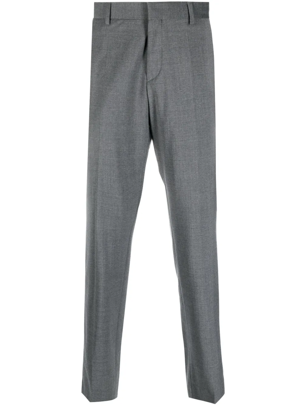 Брюки строгого кроя с заниженной талией BOSS, серый 
Брюки строгого кроя с заниженной талией BOSS, серый