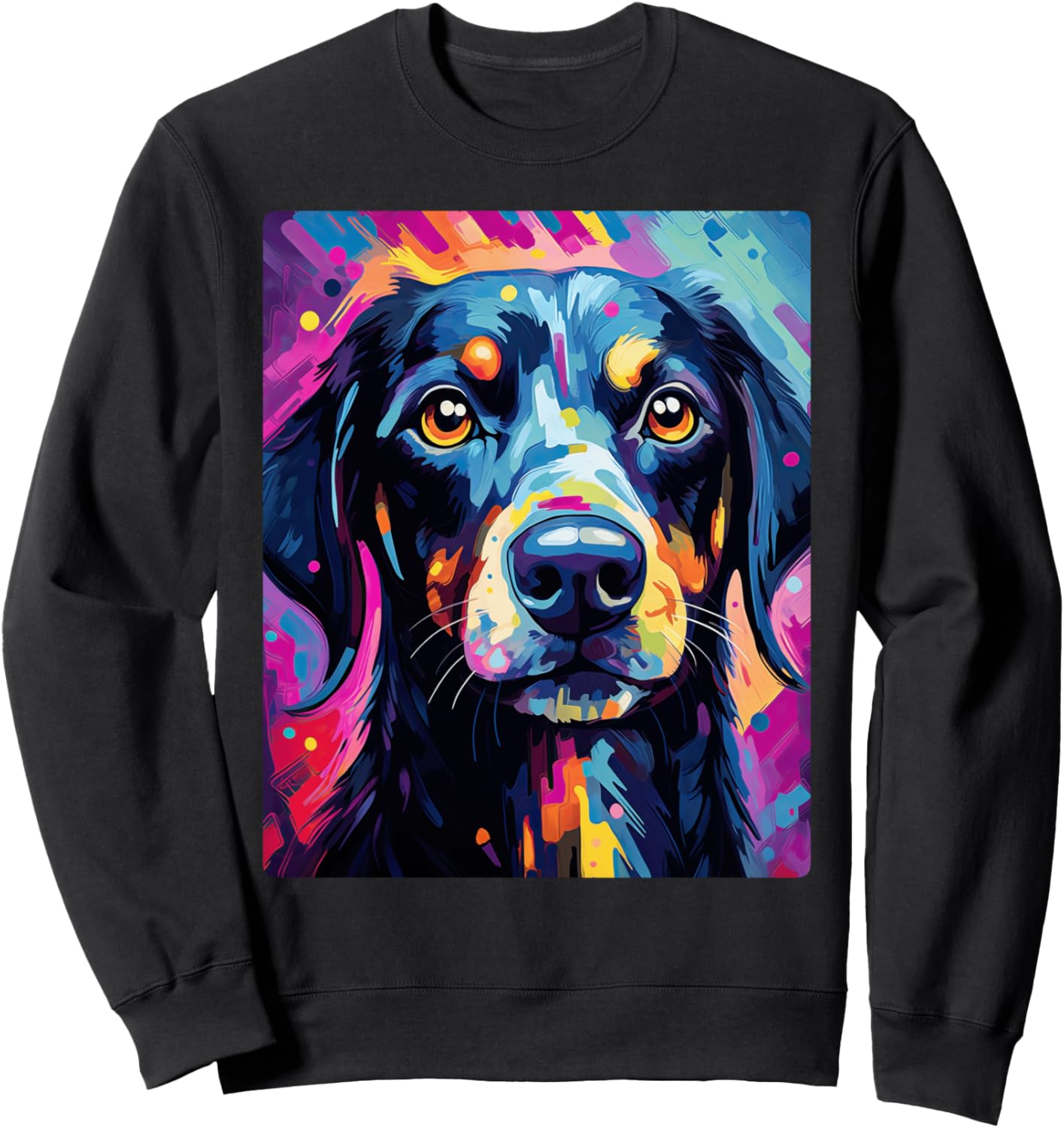 Фотография собаки, выполненная маслом, милая толстовка с изображением щенка Oil Print Animals, черный
Фотография собаки, выполненная маслом, милая толстовка с изображением щенка Oil Print Animals, черный