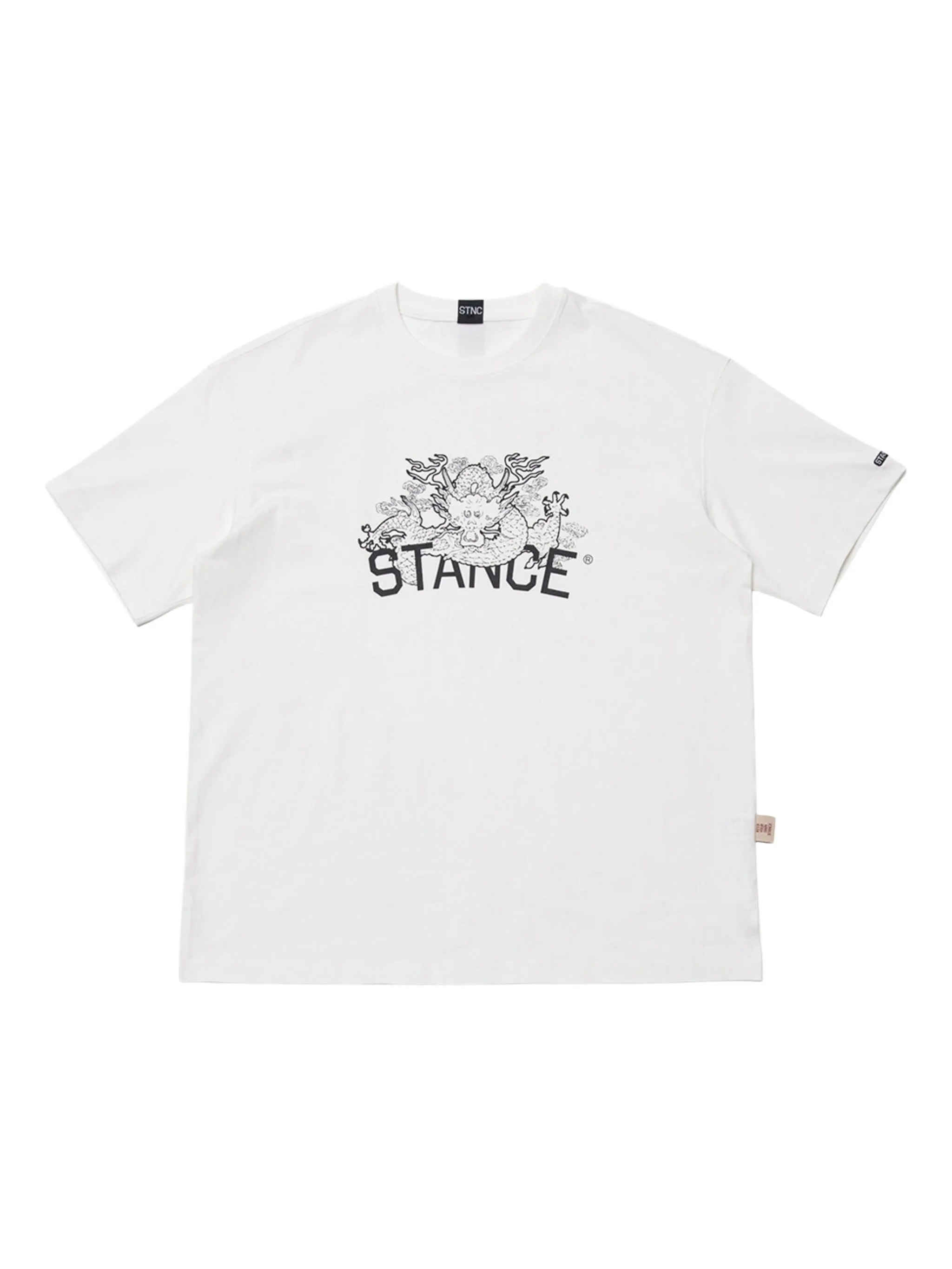 Футболка с графичным принтом Stance, белый
Футболка с графичным принтом Stance, белый