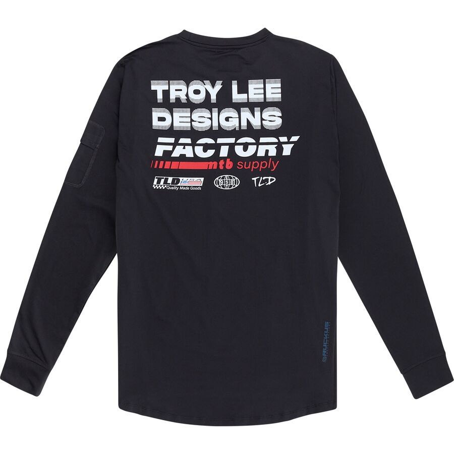 Мужская футболка с длинными рукавами Ruckus Ride Troy Lee Designs Troy Lee Designs, Factory Carbon
Мужская футболка с длинными рукавами Ruckus Ride Troy Lee Designs Troy Lee Designs, Factory Carbon
