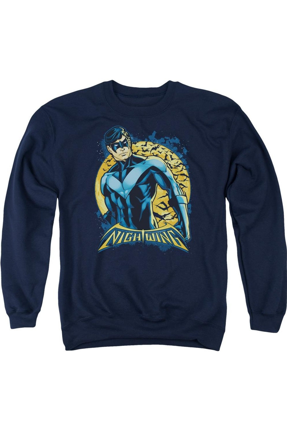 Толстовка Batman Nightwing Moon для взрослых с круглым вырезом Gildan, темно-синий
Толстовка Batman Nightwing Moon для взрослых с круглым вырезом Gildan, темно-синий