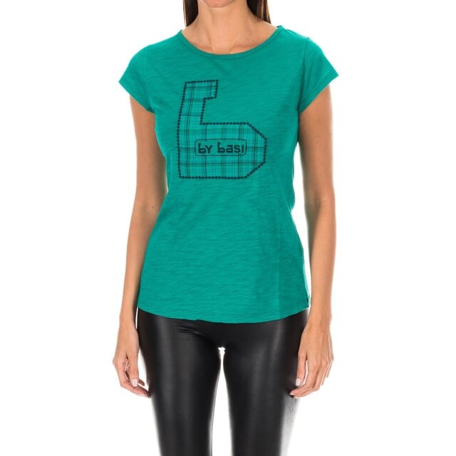 Женская футболка с коротким рукавом и круглым вырезом adm0099 Armand Basi, зеленый
Женская футболка с коротким рукавом и круглым вырезом adm0099 Armand Basi, зеленый
