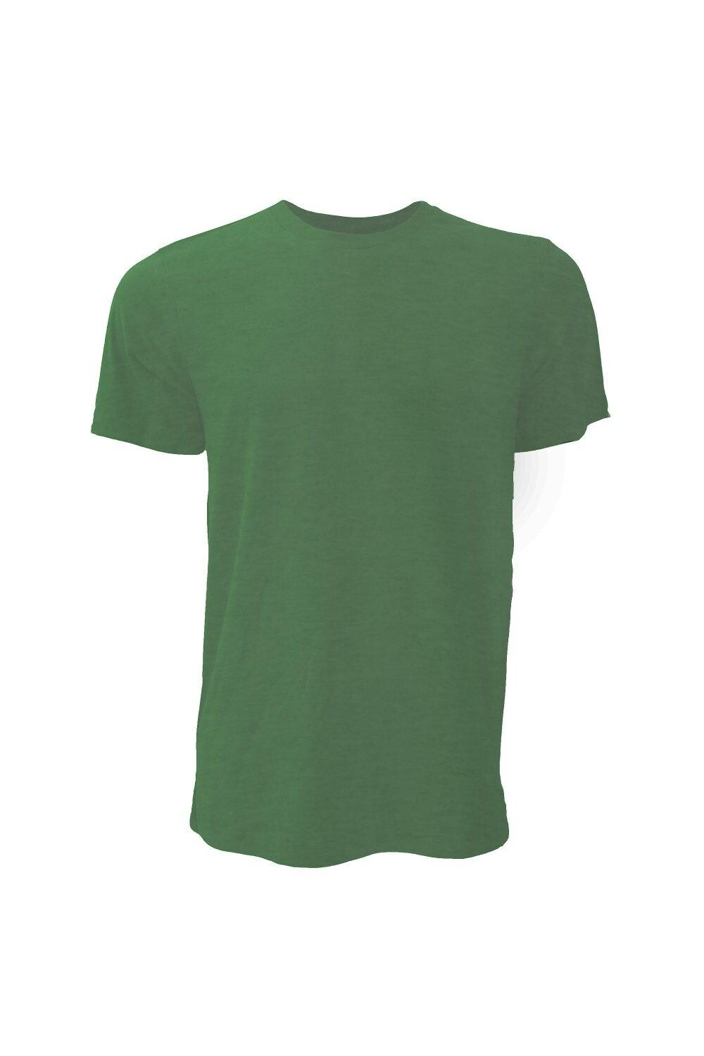 Футболка из парусинового джерси с круглым вырезом Футболка с короткими рукавами Bella + Canvas, зеленый