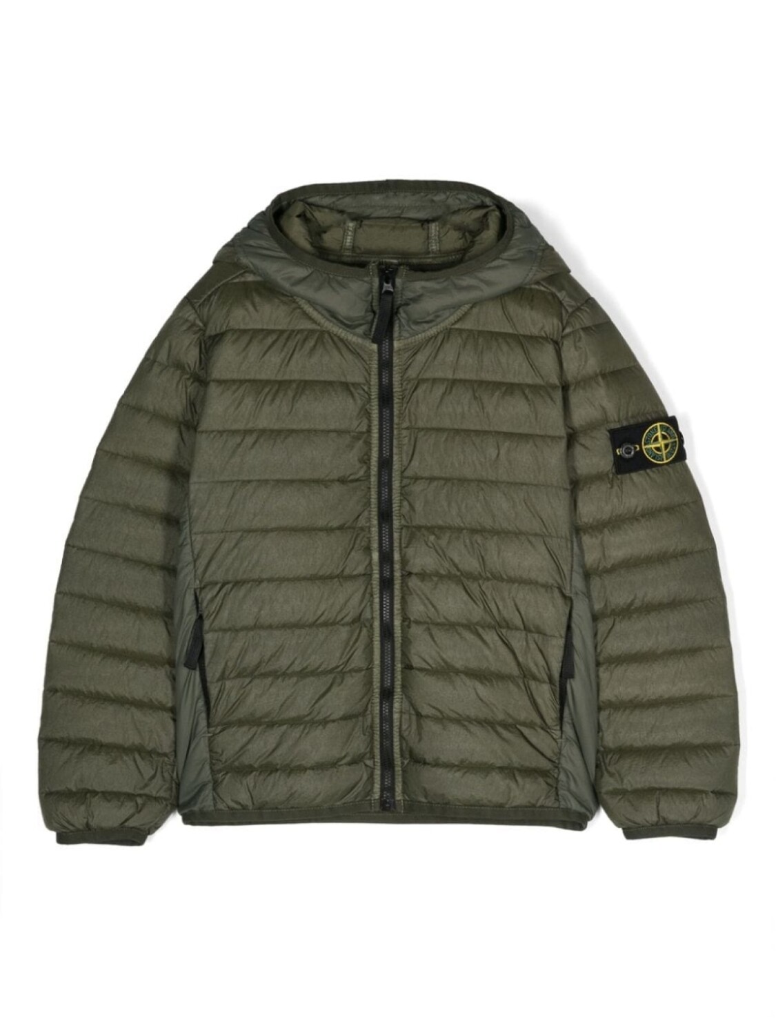 Stone Island Junior пуховик с логотипом Compass, зеленый
Stone Island Junior пуховик с логотипом Compass, зеленый