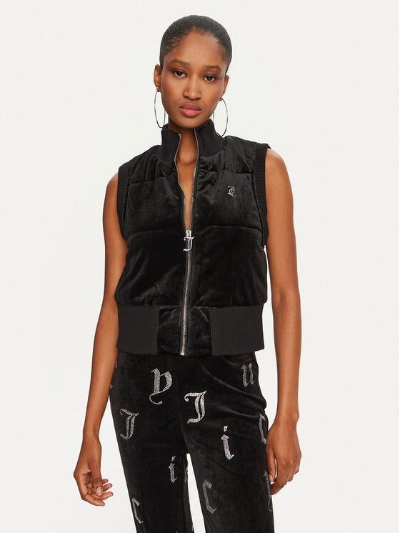 Утепленный жилет slim fit Thunder JCOGL224555 Juicy Couture, черный
Утепленный жилет slim fit Thunder JCOGL224555 Juicy Couture, черный