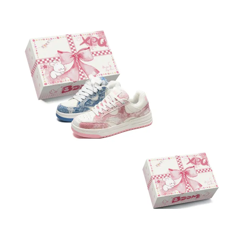 XPQ Скользоустойчивые кроссовки для скейтбординга с противоскользящим покрытием низкие разноцветные синий и розовый унисекс, цвет Blue Pink Mismatched
XPQ Скользоустойчивые кроссовки для скейтбординга с противоскользящим покрытием низкие разноцветные синий и розовый унисекс, цвет Blue Pink Mismatched