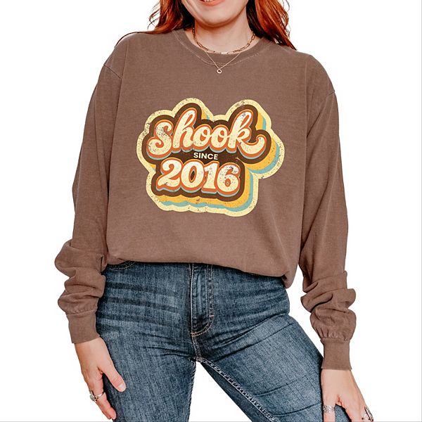 Футболка с длинным рукавом Shook since 2016 с принтом, окрашенная в стиле garment dyed Simply Sage Market, Espresso, Зеленый, Футболка с длинным рукавом Shook since 2016 с принтом, окрашенная в стиле garment dyed Simply Sage Market, Espresso
Футболка с длинным рукавом Shook since 2016 с принтом, окрашенная в стиле garment dyed Simply Sage Market, Espresso, Зеленый, Футболка с длинным рукавом Shook since 2016 с принтом, окрашенная в стиле garment dyed Simply Sage Market, Espresso
