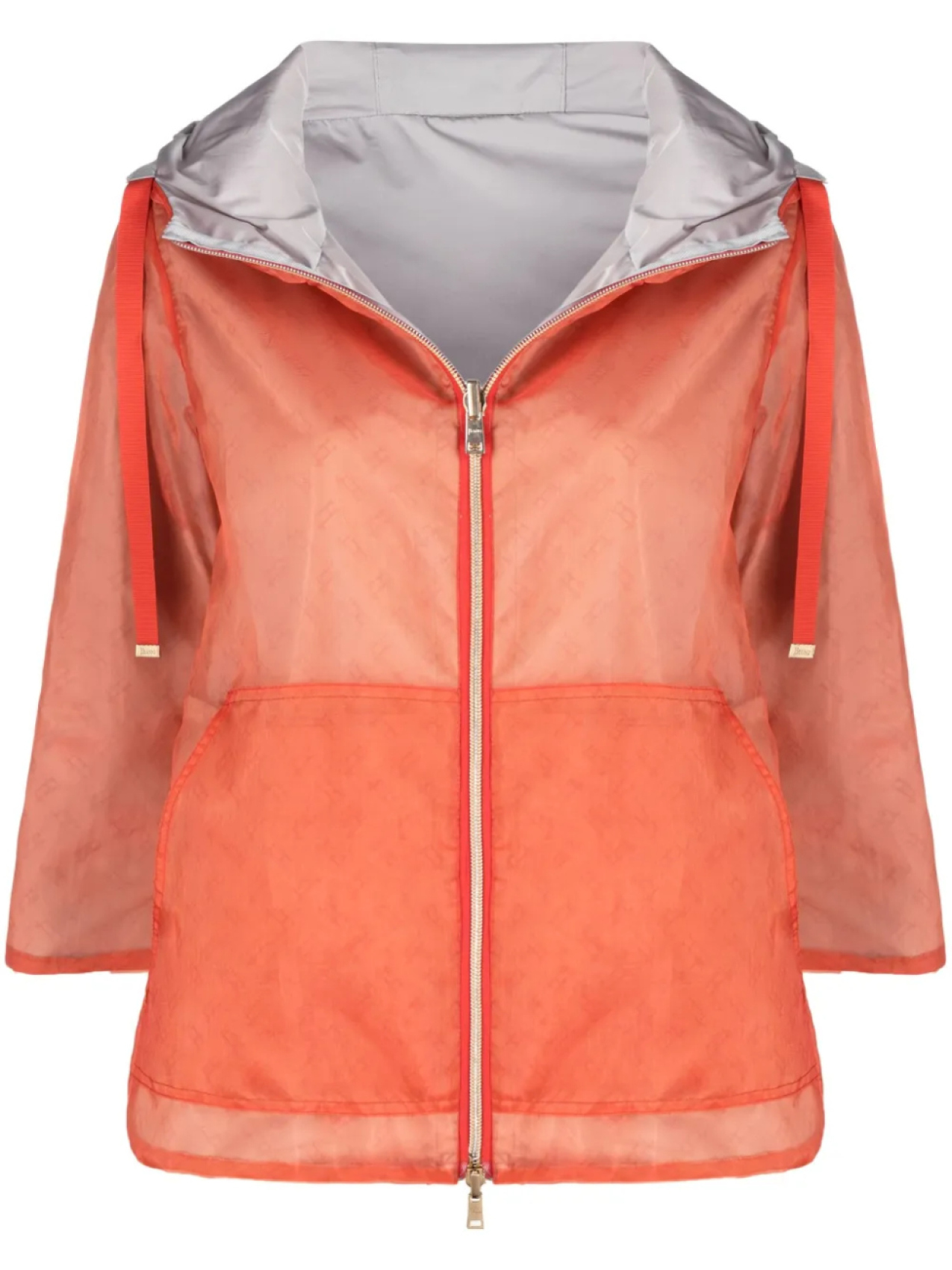 Двусторонняя куртка с капюшоном Herno, оранжевый
Двусторонняя куртка с капюшоном Herno, оранжевый