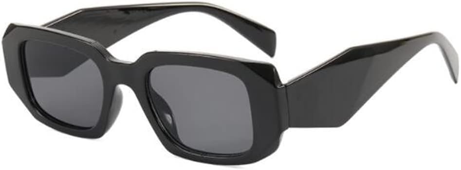 Солнцезащитные очки в многоугольной маленькой оправе для женщин, ретро-стиль, толстые дужки, зеркальные дужки в форме ромба (ярко-черно-серые) Weloveushop, Bright Black Gray
Солнцезащитные очки в многоугольной маленькой оправе для женщин, ретро-стиль, толстые дужки, зеркальные дужки в форме ромба (ярко-черно-серые) Weloveushop, Bright Black Gray