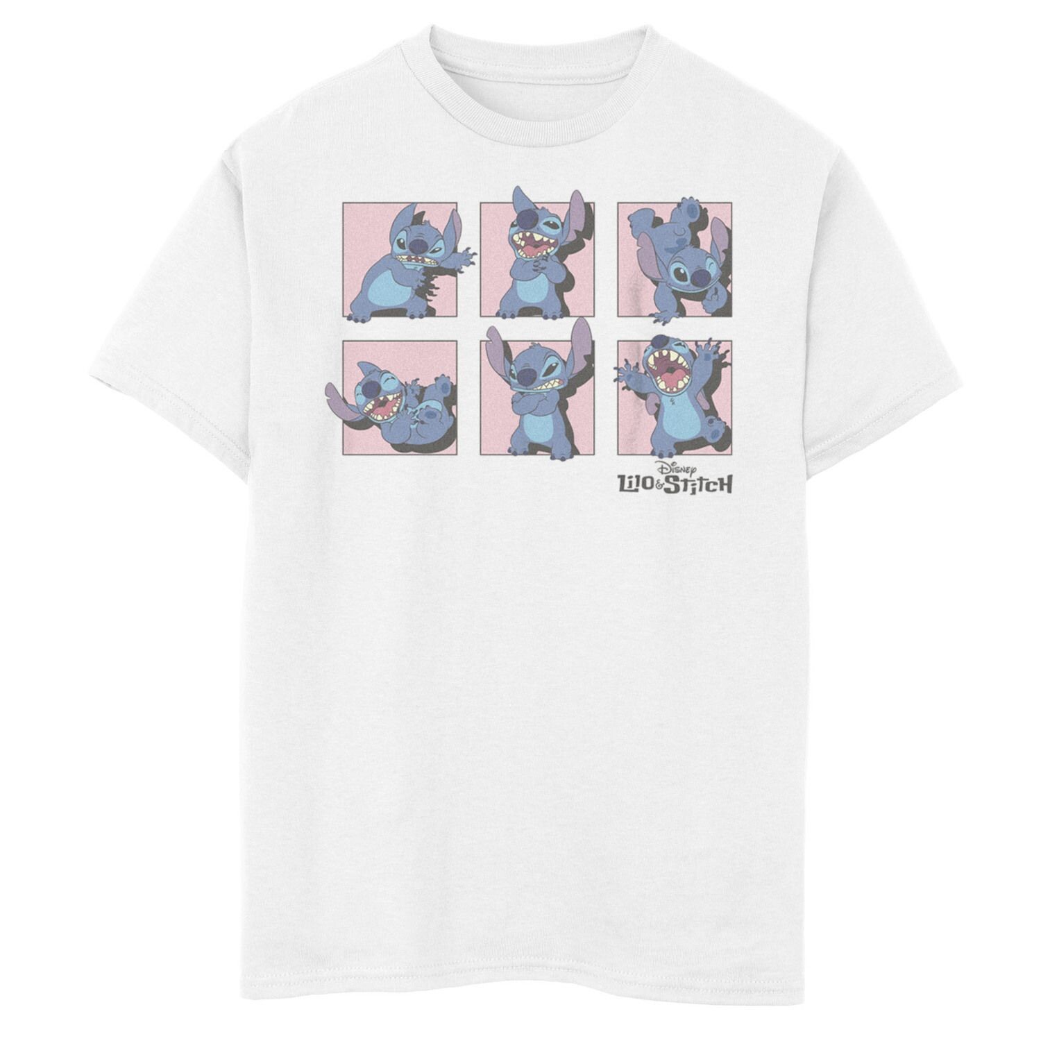 Футболка с графическим рисунком Disney's Lilo & Stitch Boys 8–20 Poses Of Stitch Licensed Character
Футболка с графическим рисунком Disney's Lilo & Stitch Boys 8–20 Poses Of Stitch Licensed Character