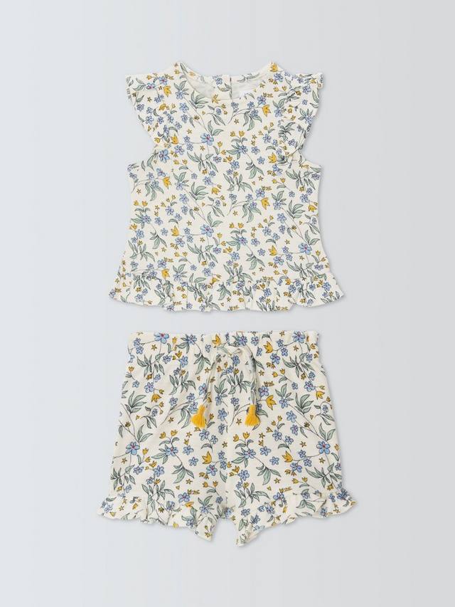 Детская пляжная пижама с рюшами John Lewis, разноцветный
Детская пляжная пижама с рюшами John Lewis, разноцветный