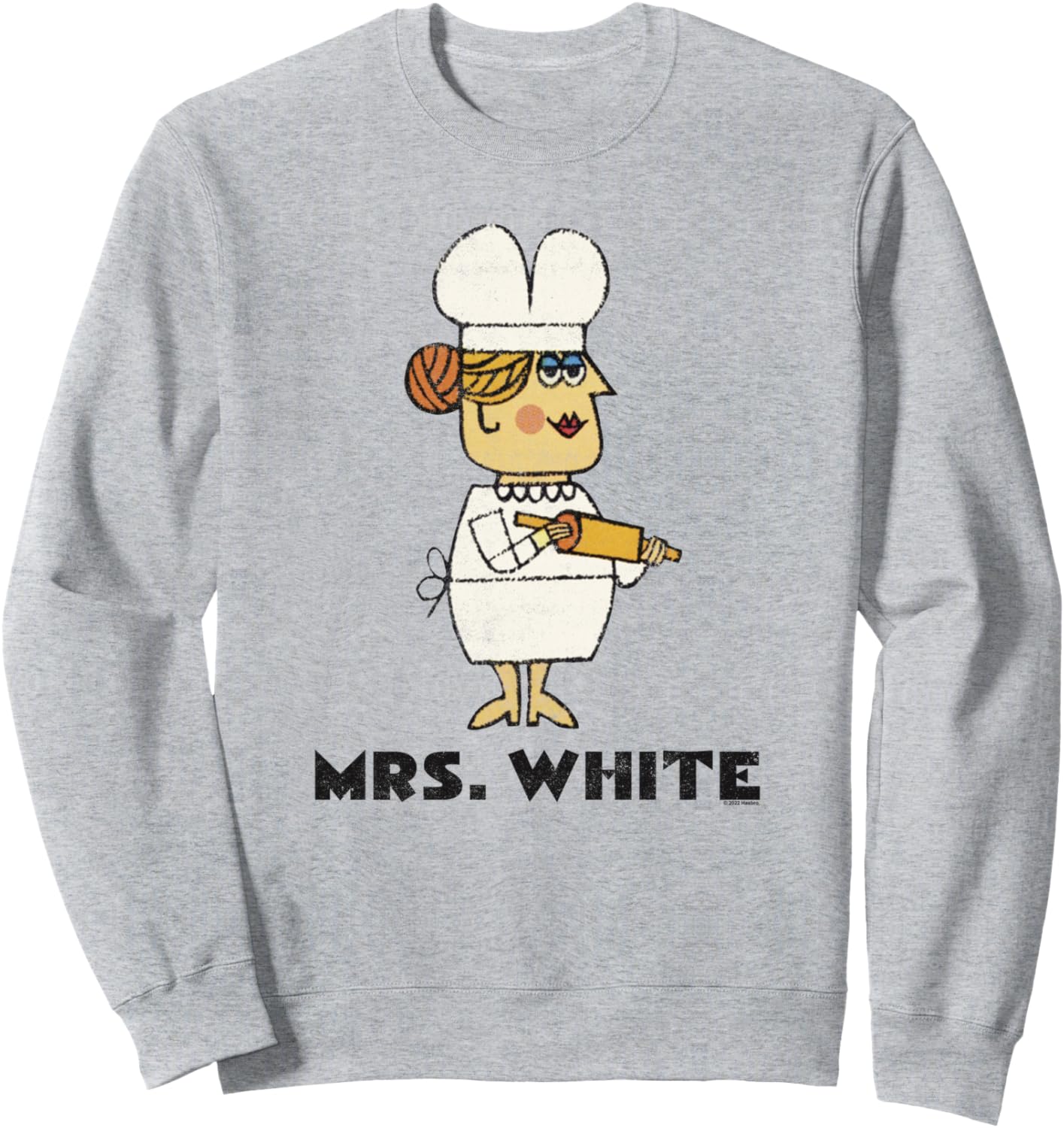 Толстовка Clue Retro с портретом миссис Уайт, серый
Толстовка Clue Retro с портретом миссис Уайт, серый