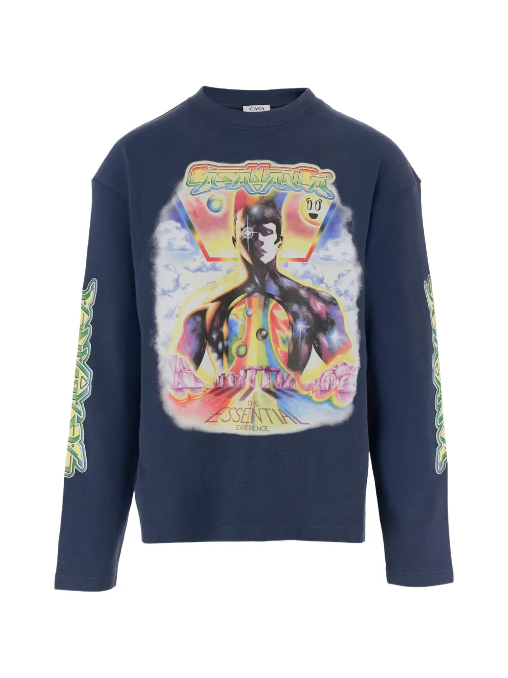 Футболка с длинными рукавами с принтом Casablanca, синий
Футболка с длинными рукавами с принтом Casablanca, синий