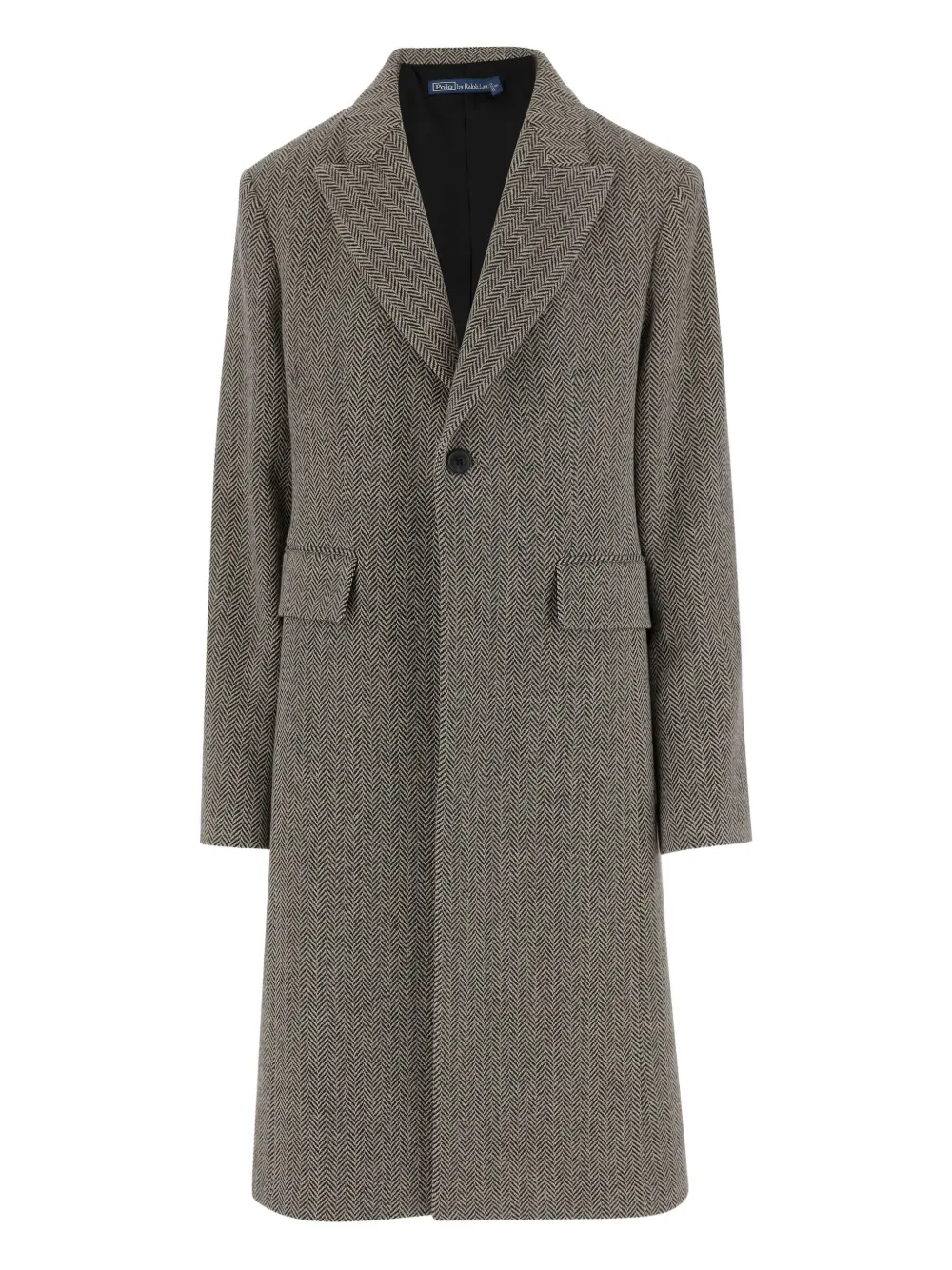 Однобортное пальто с узором в елочку Polo Ralph Lauren, коричневый
Однобортное пальто с узором в елочку Polo Ralph Lauren, коричневый