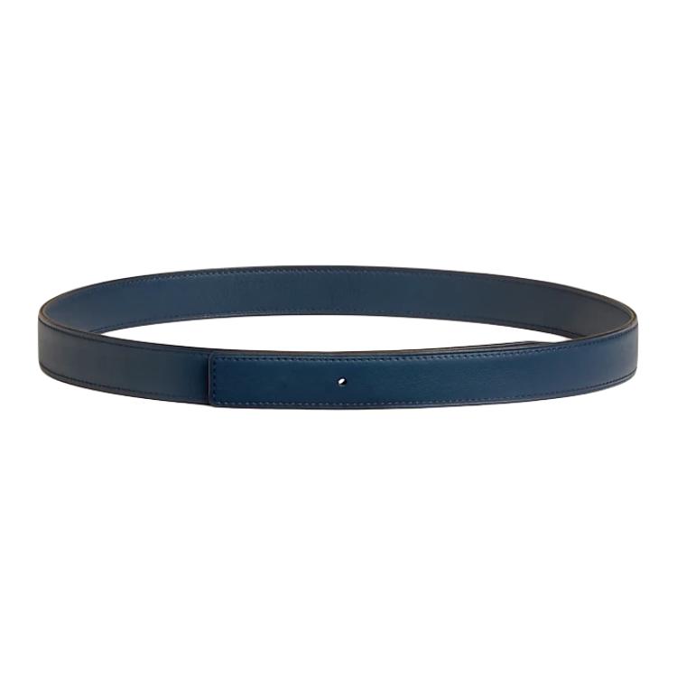 Однотонный ремень из телячьей кожи унисекс синий ширина 2,4 см HERMES
Однотонный ремень из телячьей кожи унисекс синий ширина 2,4 см HERMES