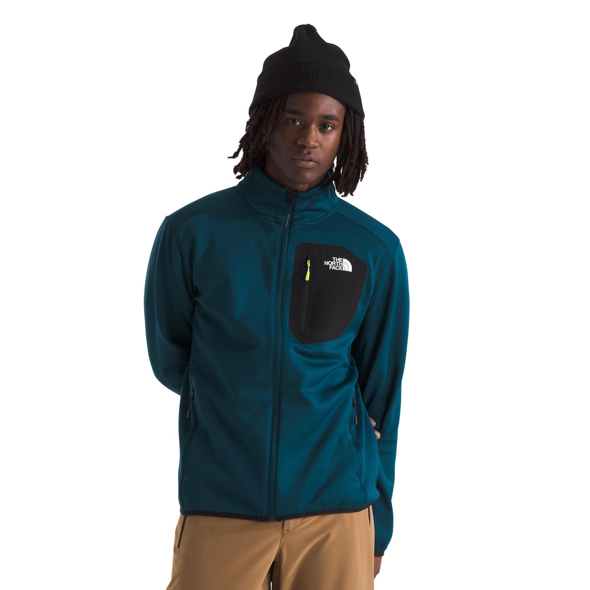 Мужская флисовая куртка Crest на молнии The North Face, Midnight Petrol/TNF Black
Мужская флисовая куртка Crest на молнии The North Face, Midnight Petrol/TNF Black