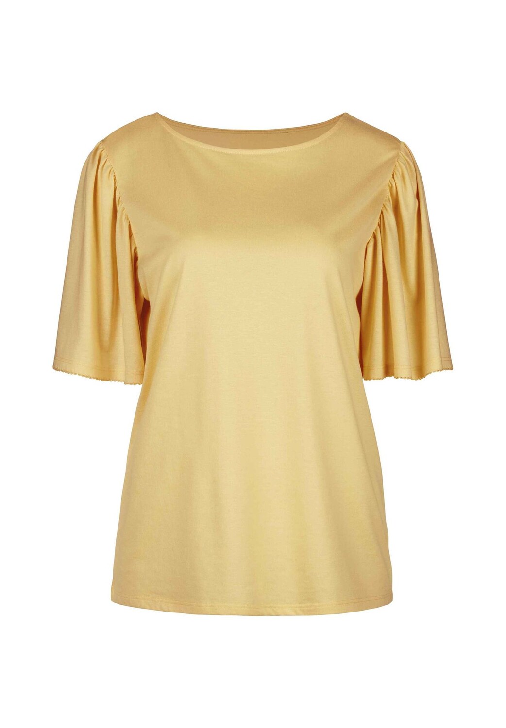 Женская рубашка с коротким рукавом CALIDA, цвет Straw 
Женская рубашка с коротким рукавом CALIDA, цвет Straw