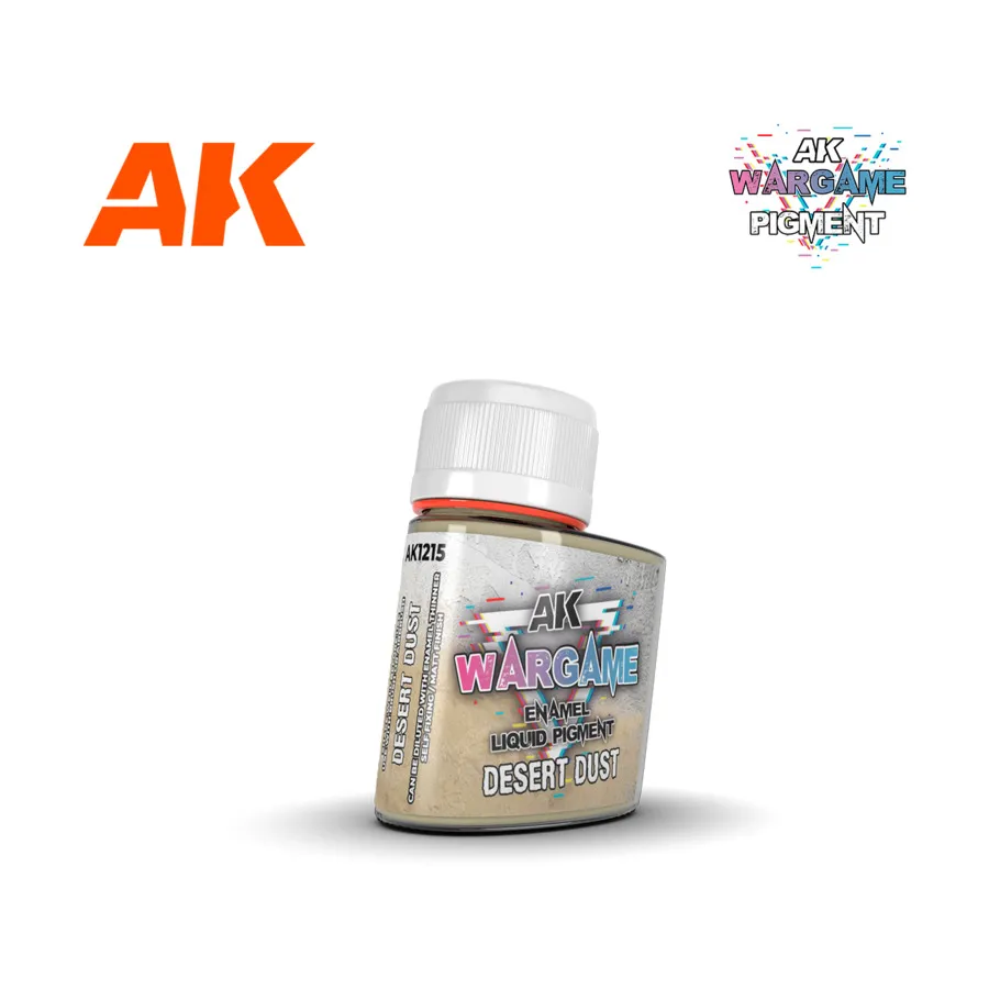 Эмаль Жидкий Пигмент - Пыль пустыни, AK Wargame Battle Grounds - Diorama Terrains & Enamel Liquid Pigments
Эмаль Жидкий Пигмент - Пыль пустыни, AK Wargame Battle Grounds - Diorama Terrains & Enamel Liquid Pigments