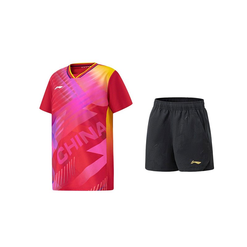 Лининг Повседневная спортивная одежда унисекс красно-черная
Лининг Повседневная спортивная одежда унисекс красно-черная