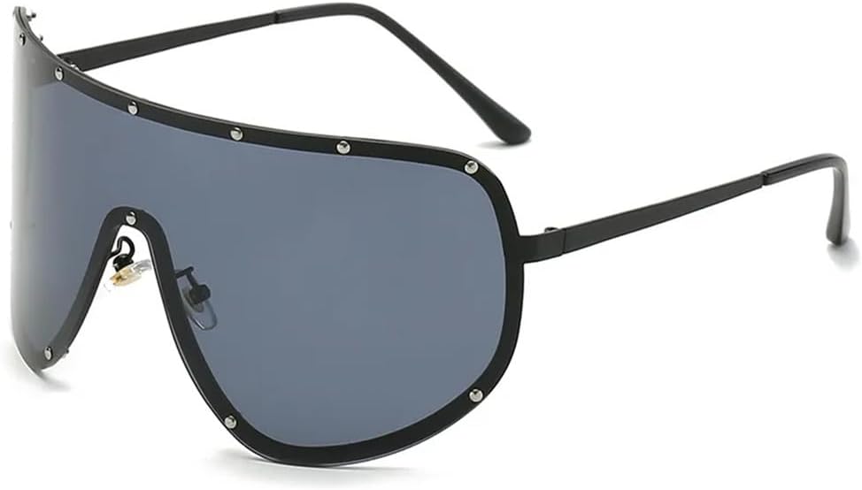 Солнцезащитные очки в стиле стимпанк большого размера для женщин, модные тренды панк, солнцезащитные очки в стиле Y2k для мужчин, очки с защитой от УФ-излучения UV400 KTUCN, 1
Солнцезащитные очки в стиле стимпанк большого размера для женщин, модные тренды панк, солнцезащитные очки в стиле Y2k для мужчин, очки с защитой от УФ-излучения UV400 KTUCN, 1