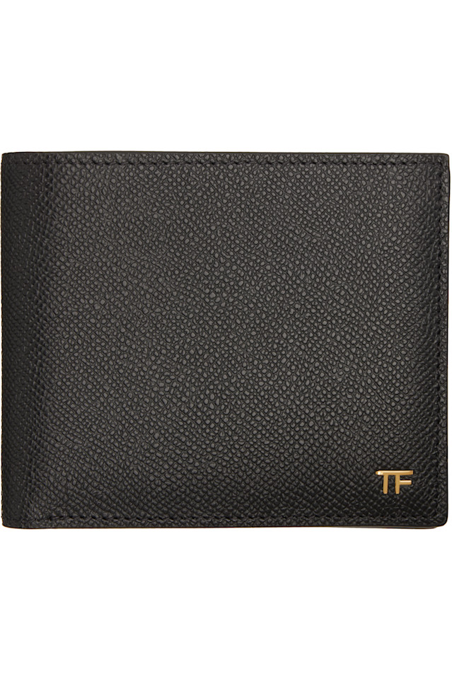 Складной кошелек из мелкозернистой кожи Tom Ford, черный
Складной кошелек из мелкозернистой кожи Tom Ford, черный